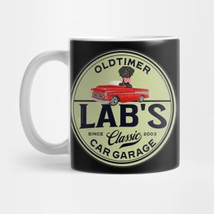 Labrador Old Timers Classic Garage Mug